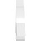 Ekena Millwork Ericson Architectural Grade PVC Gable Bracket, 48"W x 18"H x 4"D x 6"F, 9/12 Pitch GBP048X18X0406ERI00 - alternate 3